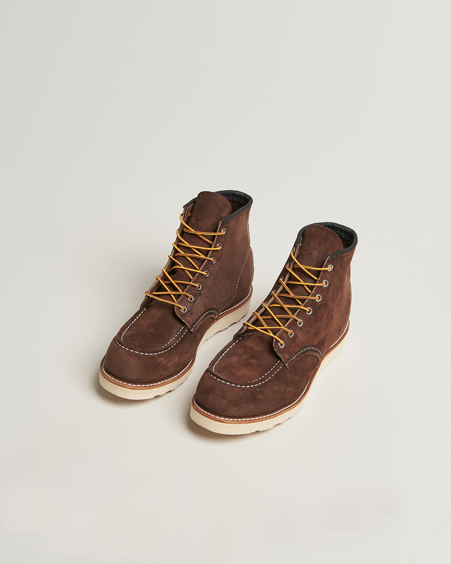 Hombres | Botas | Red Wing Shoes | Moc Toe Boot Chocolate Muleskinner