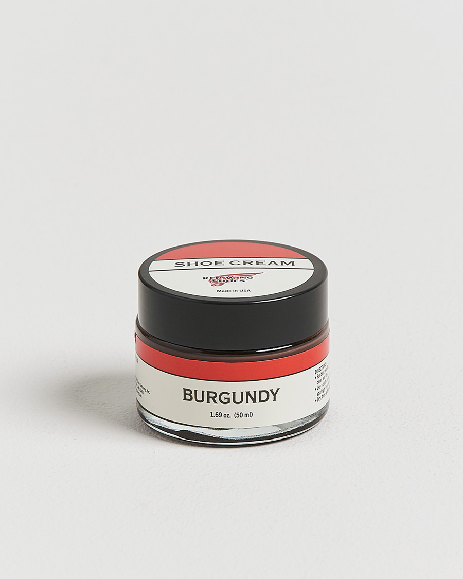 Hombres | Cuidado del calzado | Red Wing Shoes | Shoe Cream Burgundy