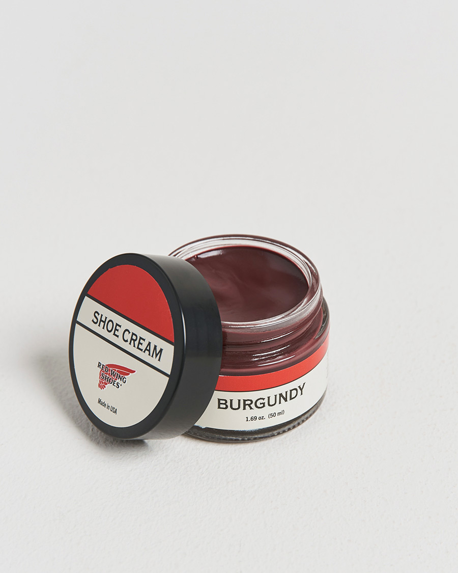 Hombres | Cuidado del calzado | Red Wing Shoes | Shoe Cream Burgundy