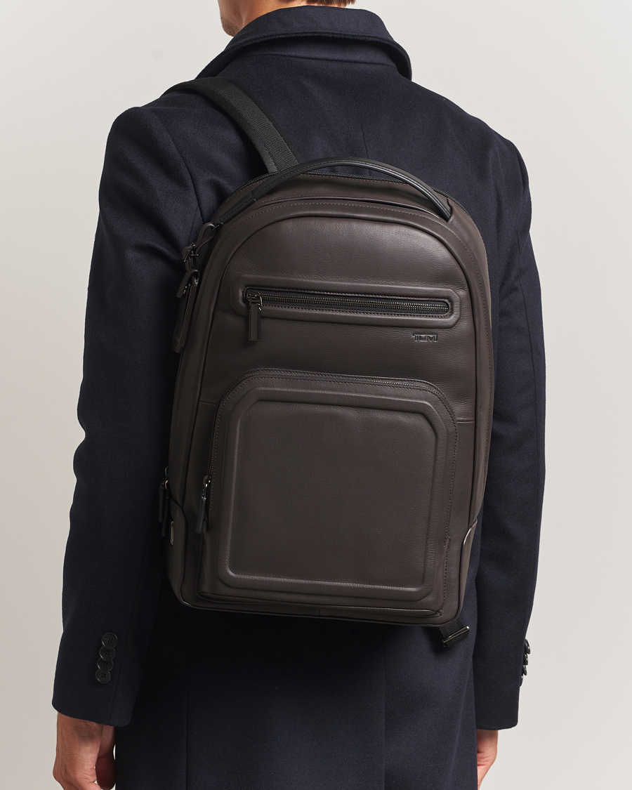 Hombres | TUMI Harrison Warren Backpack Espresso Brown | TUMI | Harrison Warren Backpack Espresso Brown