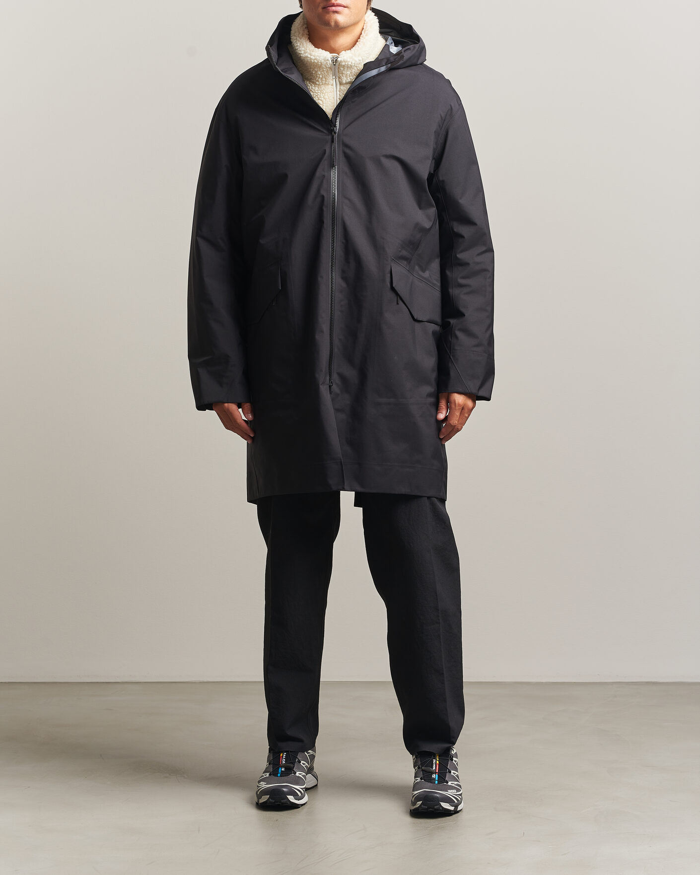 Hombres | Abrigos y chaquetas | Arc'teryx Veilance | Monitor GORE-TEX Coat Black