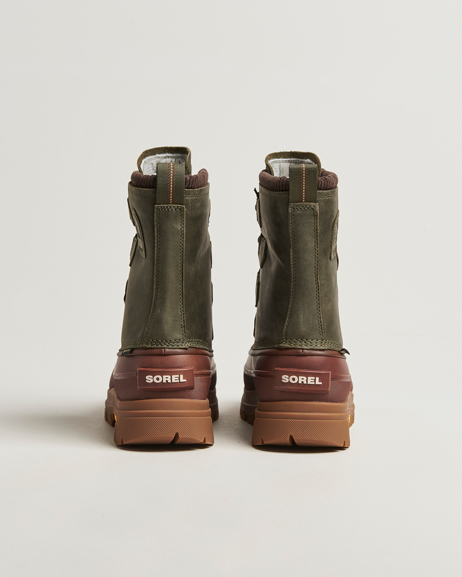 Hombres | Sorel Barbour Caribou Horizon GTX Boot Olive | Sorel | Barbour Caribou Horizon GTX Boot Olive