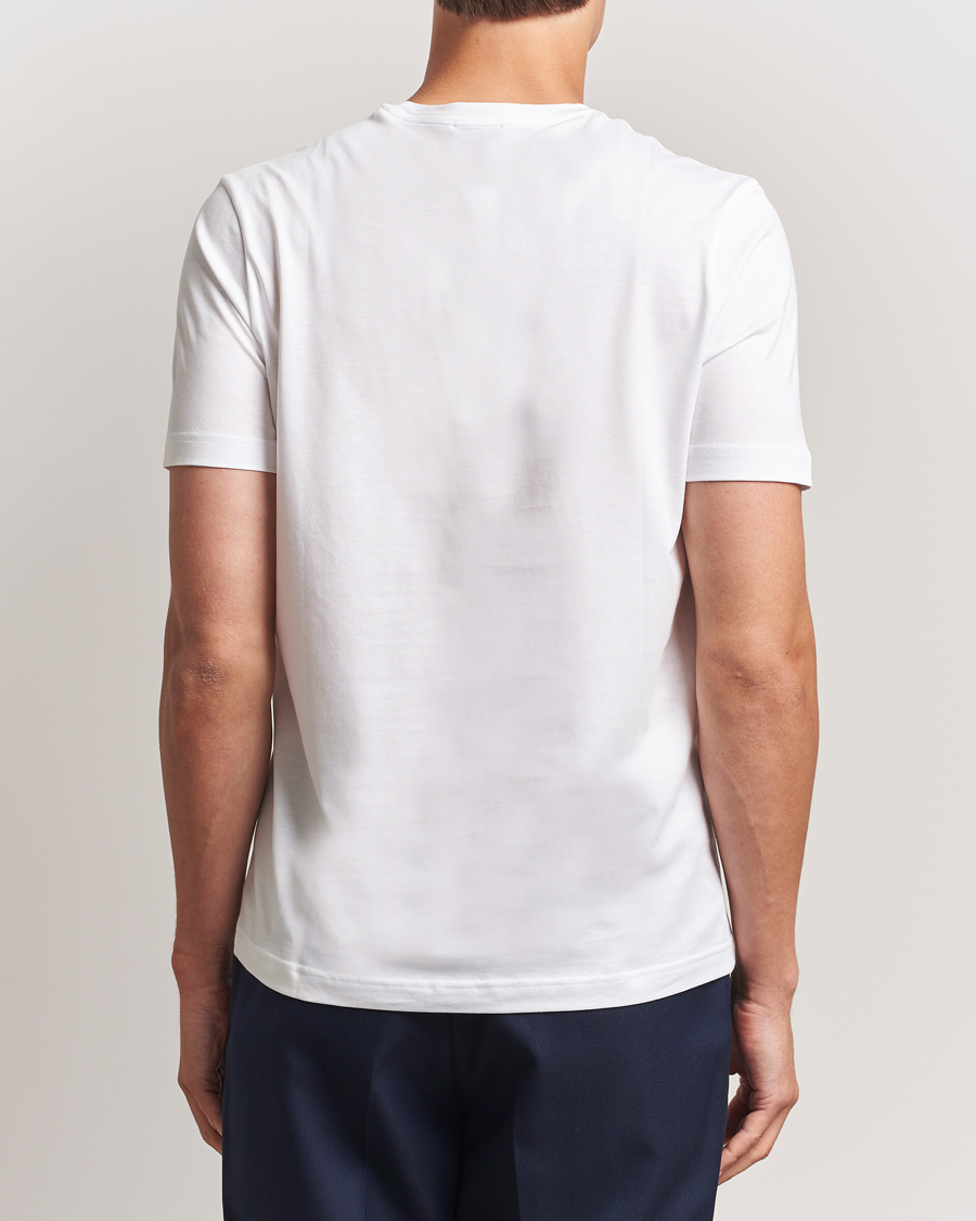 Hombres | Camisetas | Stenströms | Supima Cotton T-Shirt White