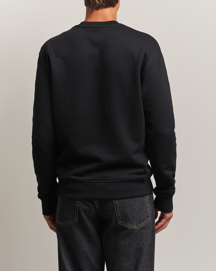 Hombres | Jerséis y prendas de punto | AMI | Heart Logo Sweatshirt Black