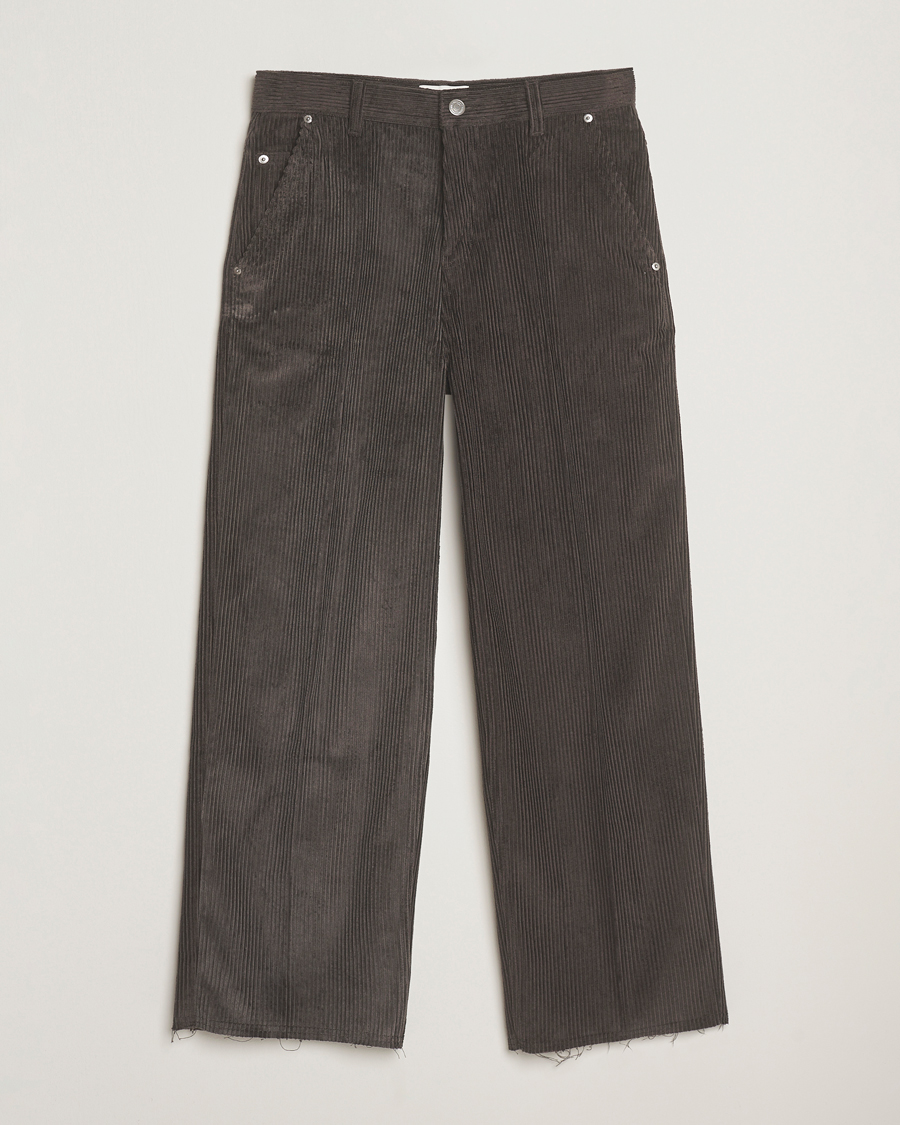 Hombres | Pantalones | AMI | Corduroy Trousers Anthracite