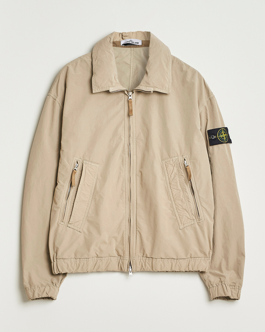 Hombres | Abrigos y chaquetas | Stone Island | David Light-TC Bomber Jacket Beige