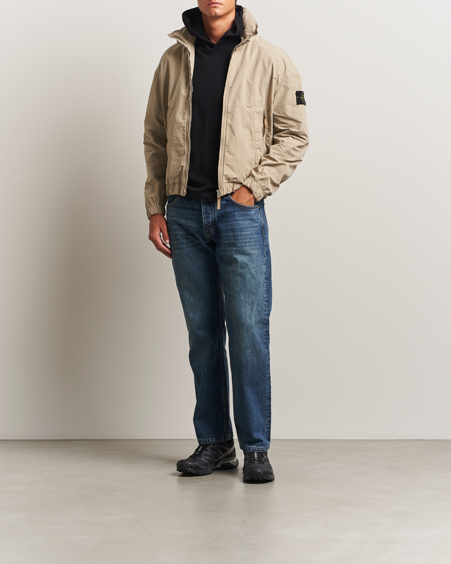 Hombres | Abrigos y chaquetas | Stone Island | David Light-TC Bomber Jacket Beige
