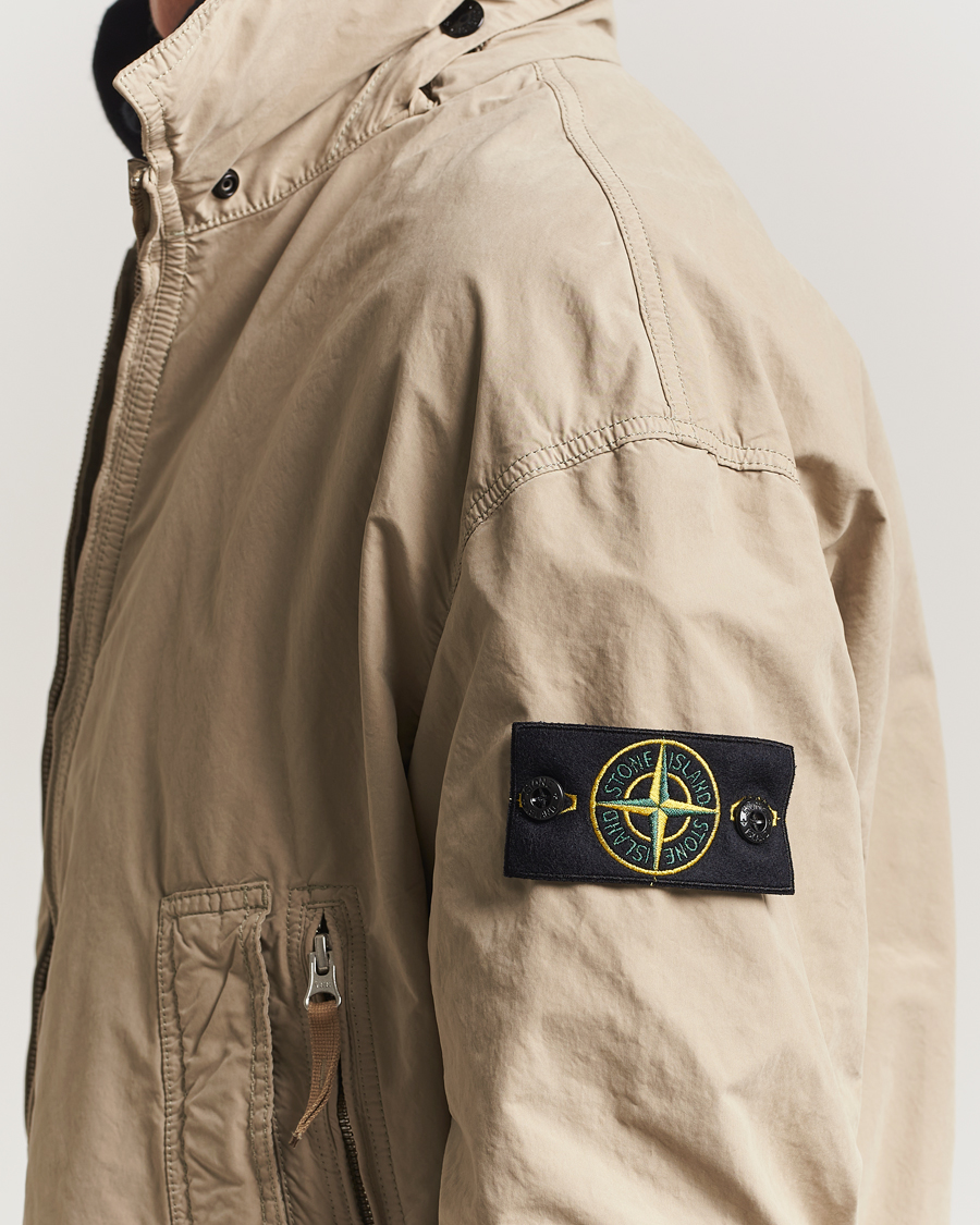 Hombres | Abrigos y chaquetas | Stone Island | David Light-TC Bomber Jacket Beige