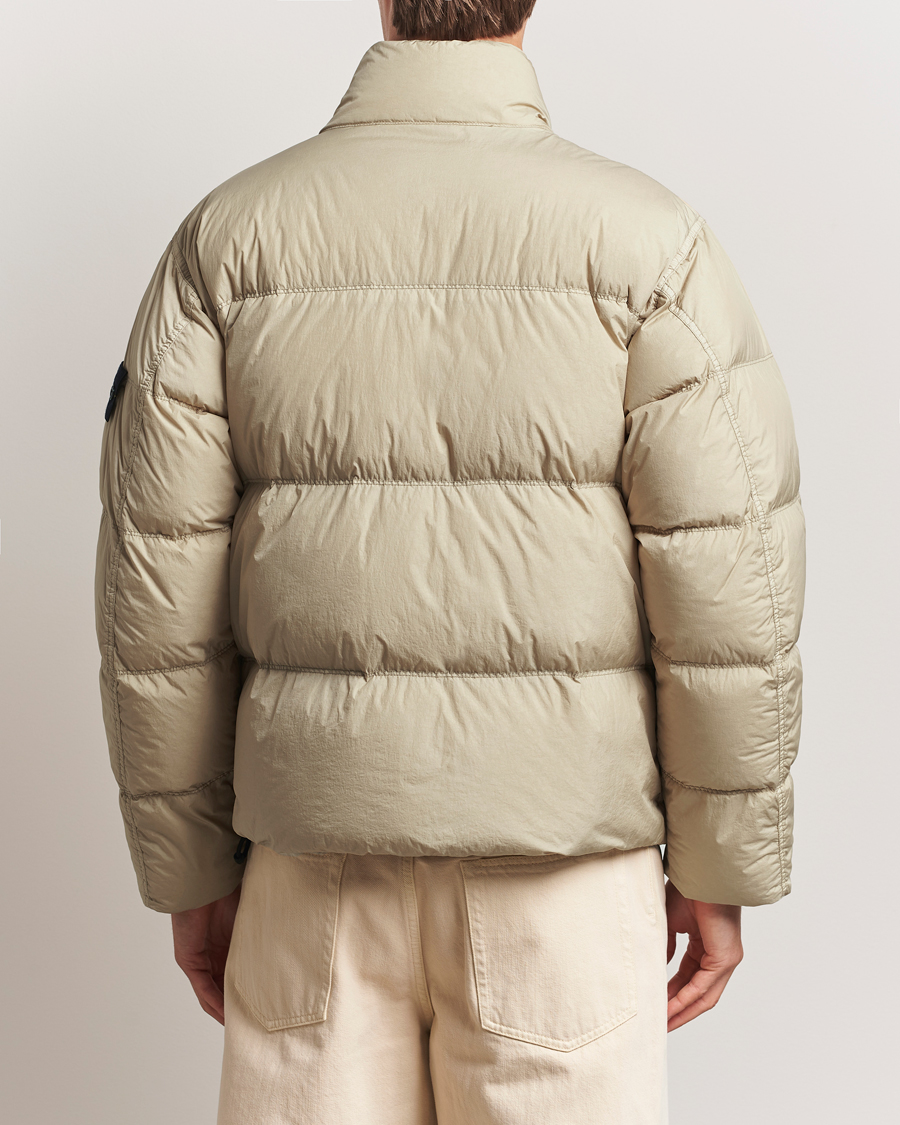 Hombres | Abrigos y chaquetas | Stone Island | Crinkle Reps Down Jacket Beige