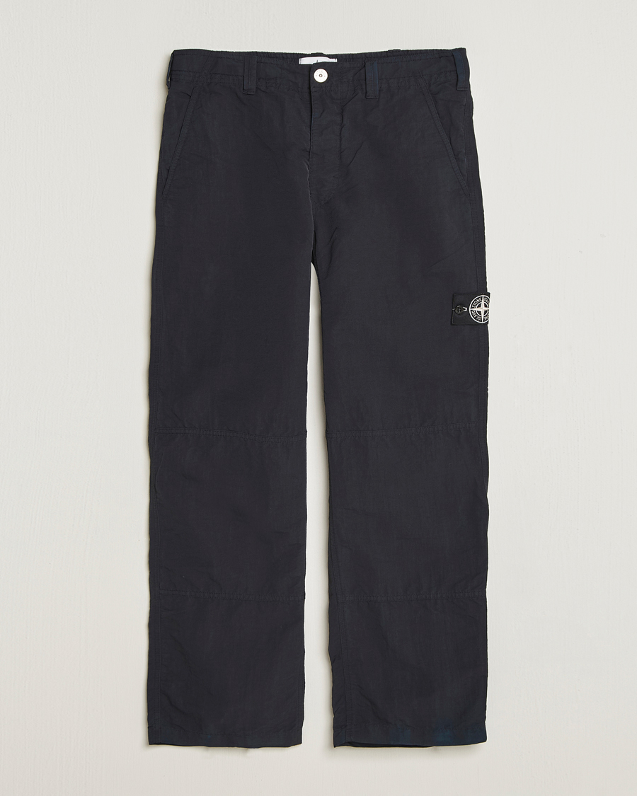 Hombres | Pantalones | Stone Island | Naslan TC Corrosion Treatment Trousers Black