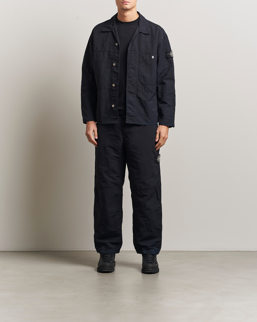 Hombres | Pantalones | Stone Island | Naslan TC Corrosion Treatment Trousers Black