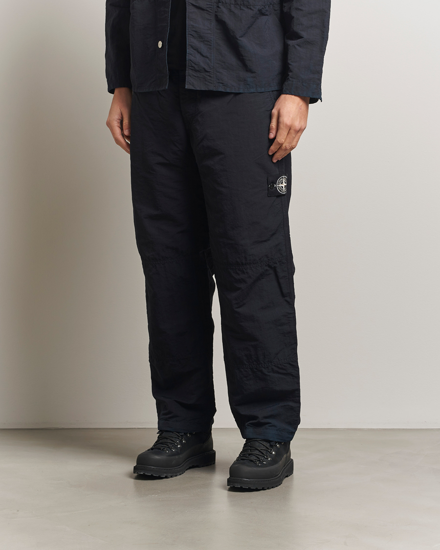 Hombres | Pantalones | Stone Island | Naslan TC Corrosion Treatment Trousers Black