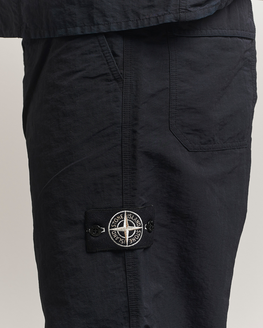Hombres | Pantalones | Stone Island | Naslan TC Corrosion Treatment Trousers Black