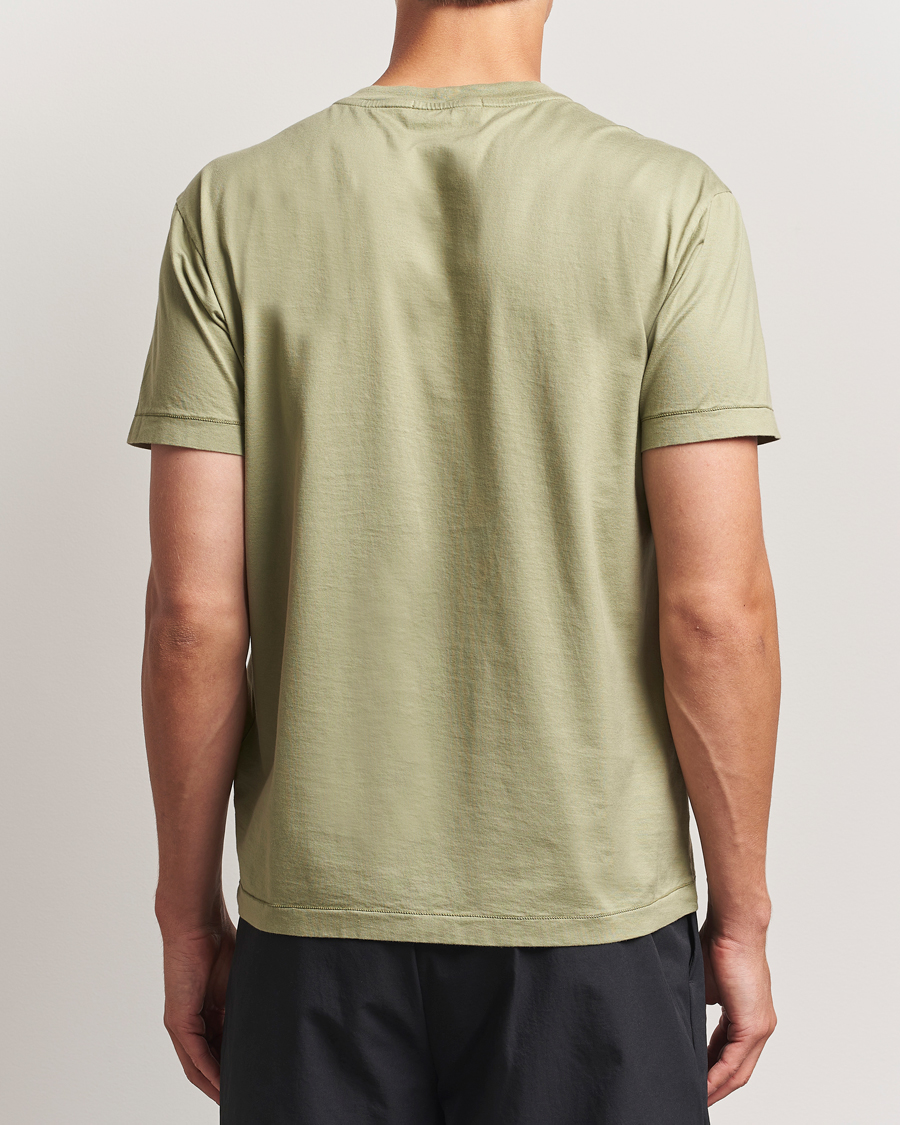 Hombres | Camisetas | Stone Island | Garment Dyed Cotton Jersey T-Shirt Sage