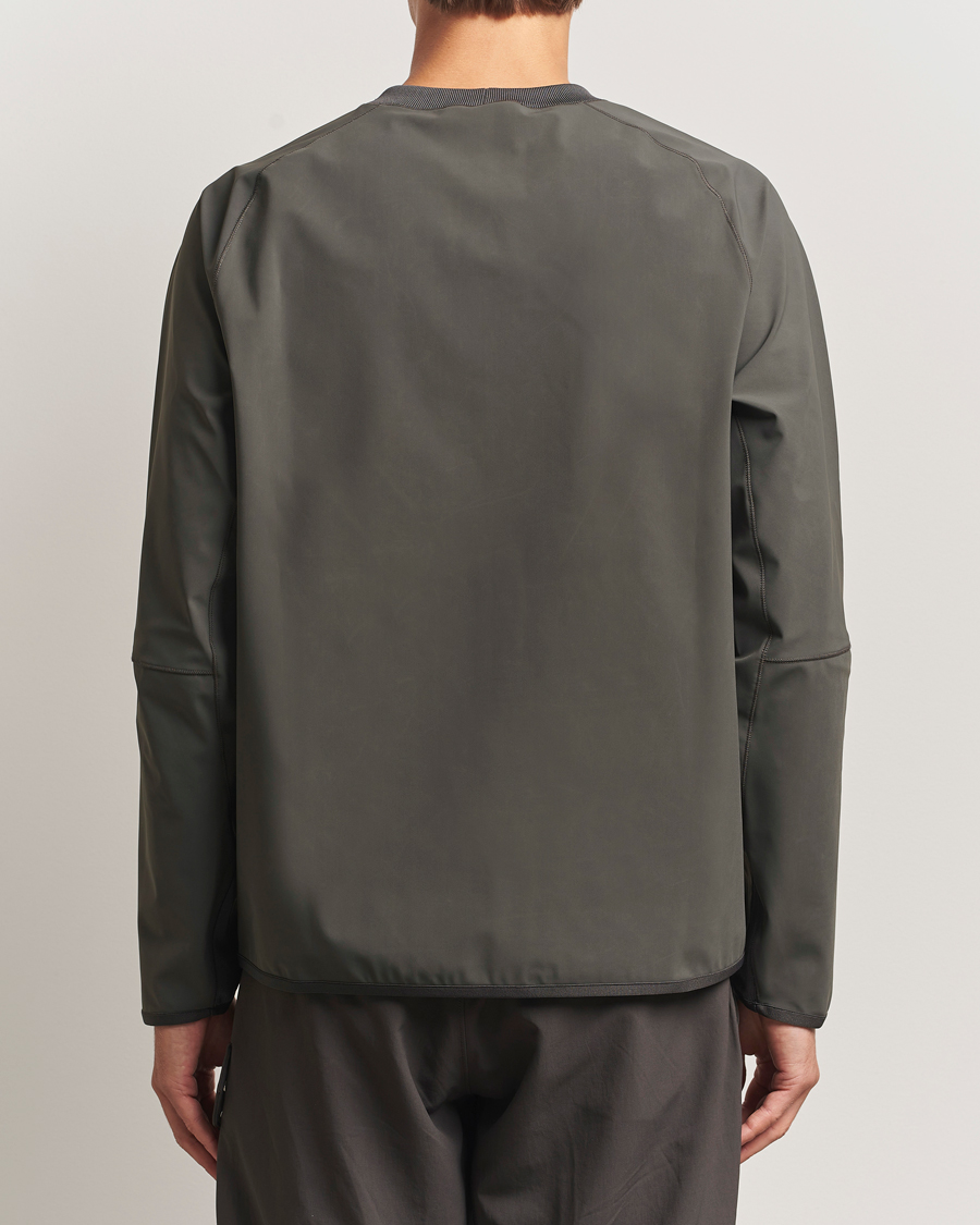 Hombres | Jerséis y prendas de punto | Stone Island | Stellina Technical Jersey Sweatshirt Lead Grey