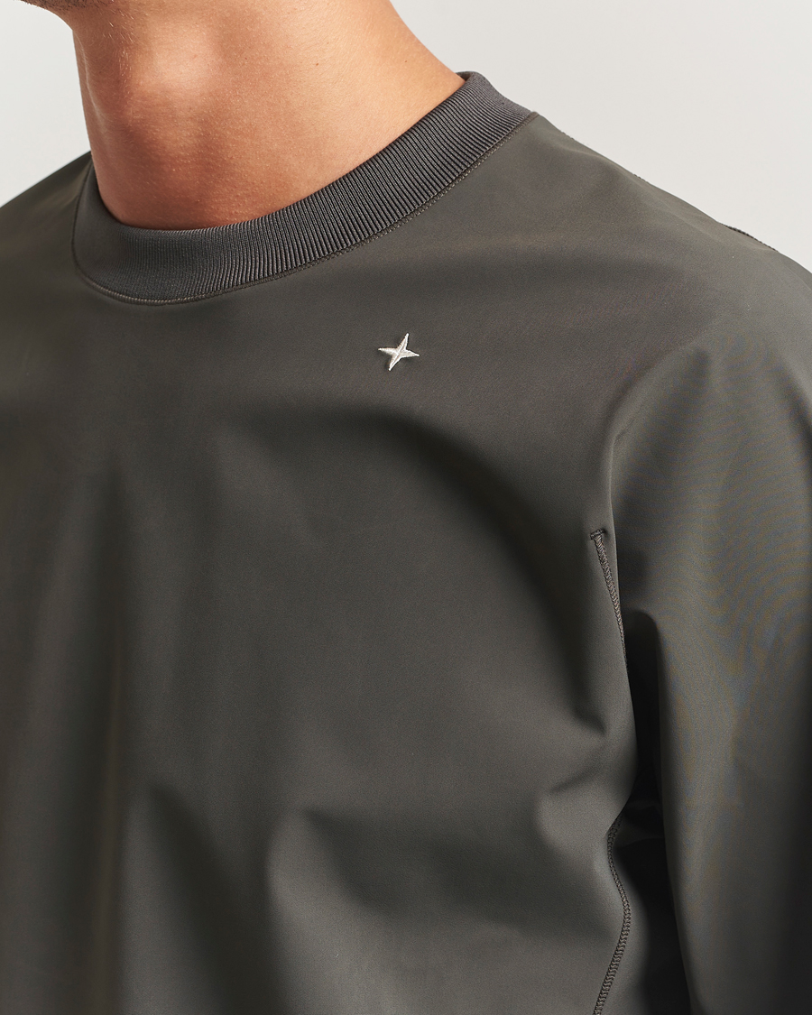 Hombres | Jerséis y prendas de punto | Stone Island | Stellina Technical Jersey Sweatshirt Lead Grey