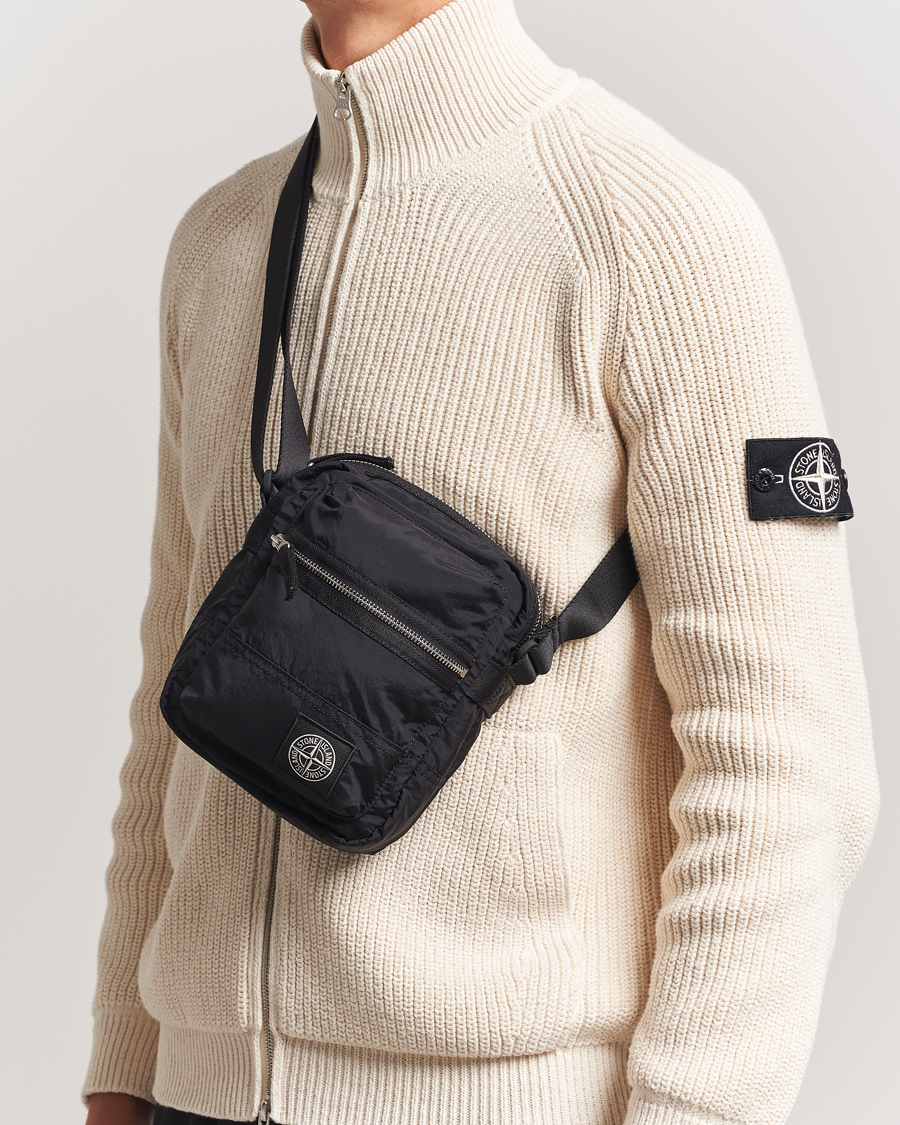Hombres | Bolsos | Stone Island | Stone IslandNylon Metal Cross Body BagBlack