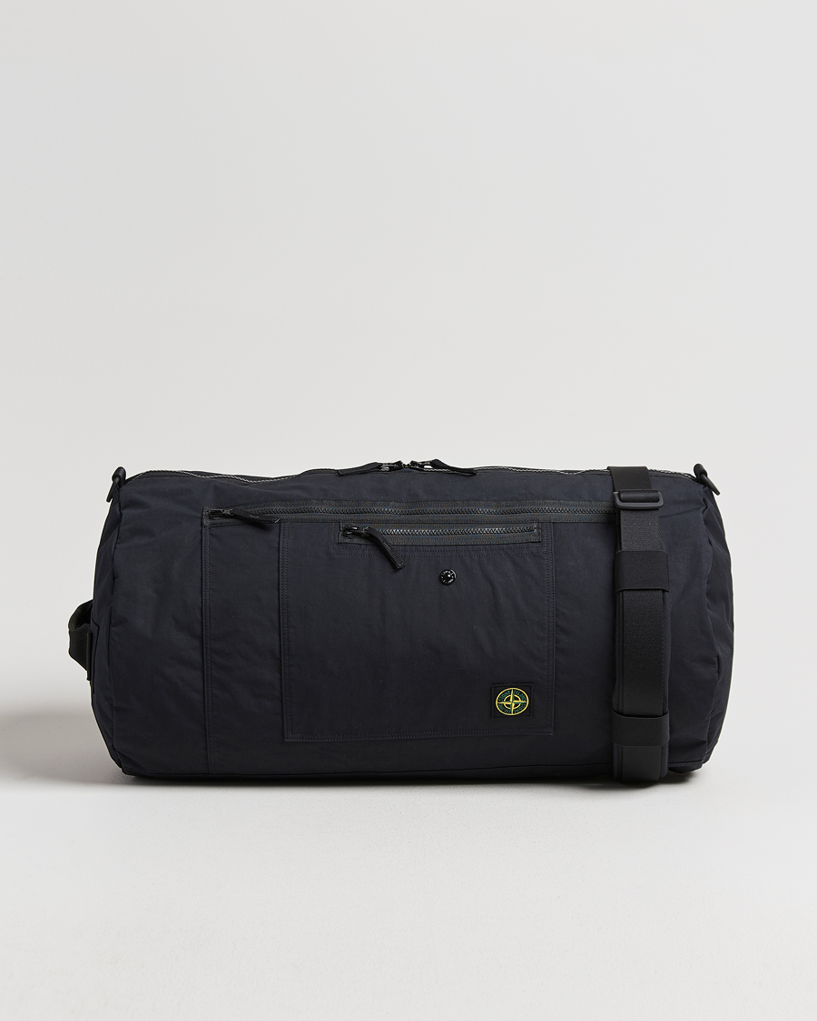 Hombres | Bolsos | Stone Island | Aluminum Tela Cotton Ripstop Weekendbag Black