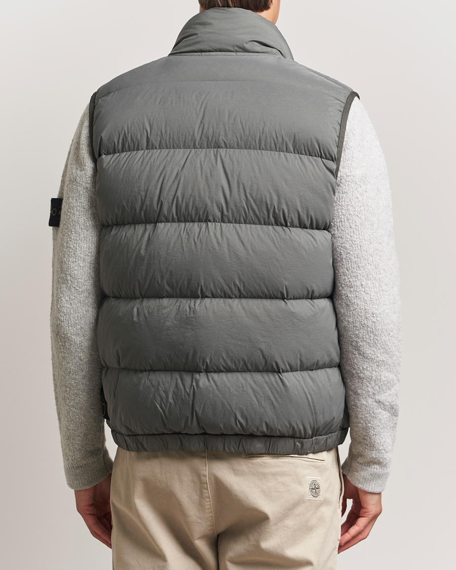 Hombres | Abrigos y chaquetas | Stone Island | Seamless Tunnel Nylon Down Vest Cement