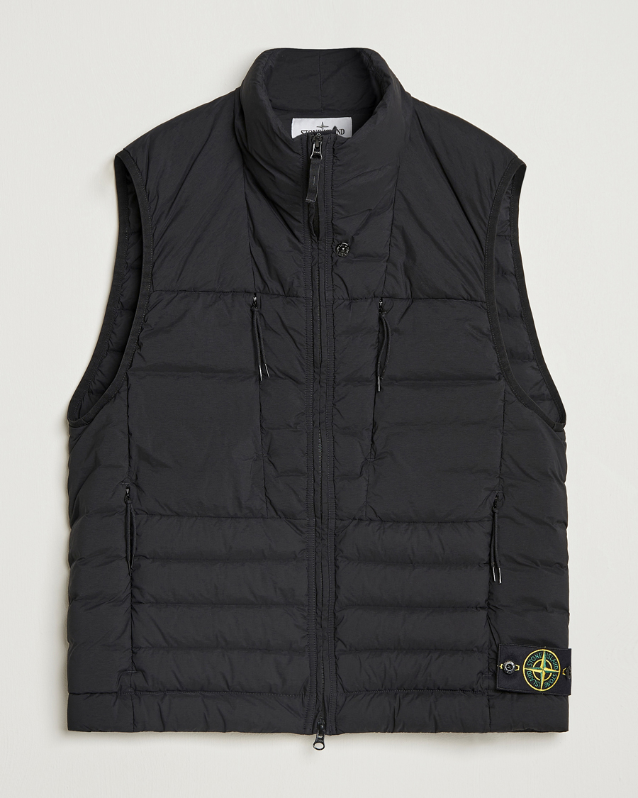 Hombres | Abrigos y chaquetas | Stone Island | Nylon Down Vest Black