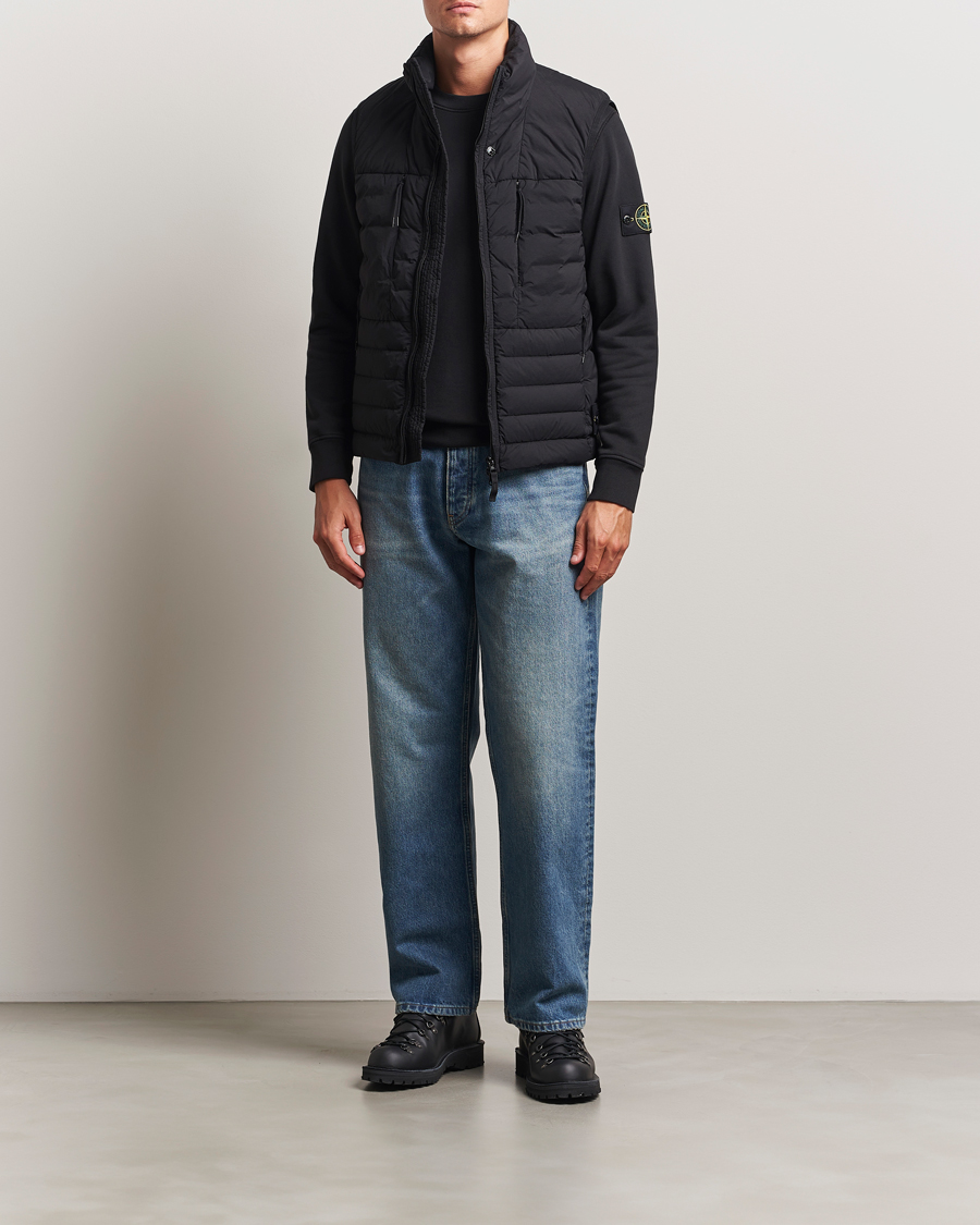 Hombres | Abrigos y chaquetas | Stone Island | Nylon Down Vest Black