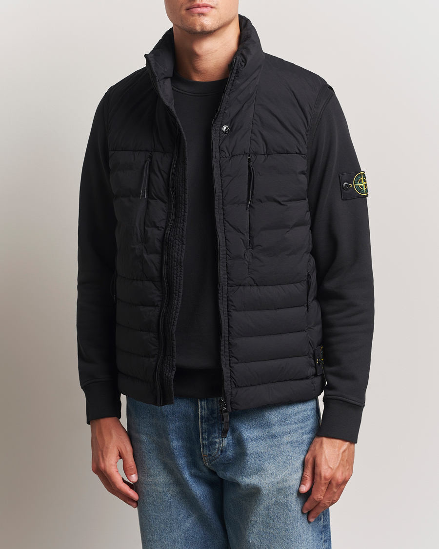 Hombres | Abrigos y chaquetas | Stone Island | Nylon Down Vest Black
