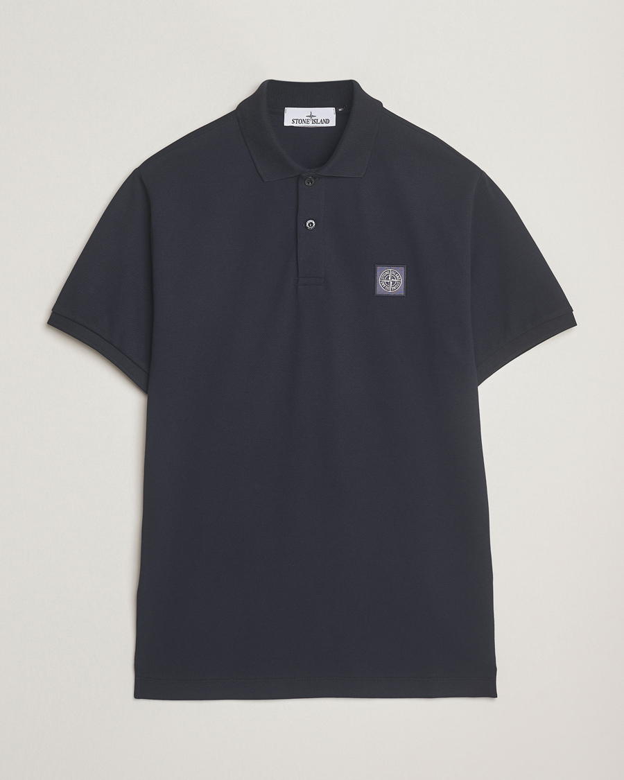 Hombres | Polos | Stone Island | Organic Cotton Pique Polo Navy