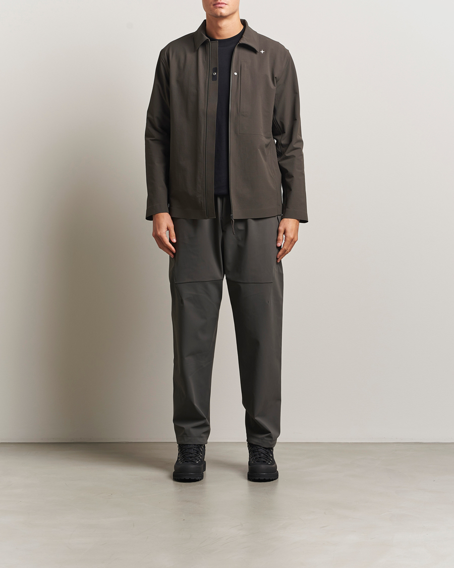 Hombres | Pantalones | Stone Island | Stellina Technical Jersey Pants Lead Grey