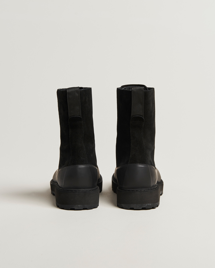 Hombres | Botas | Stone Island | Suede Hiking Boots Black