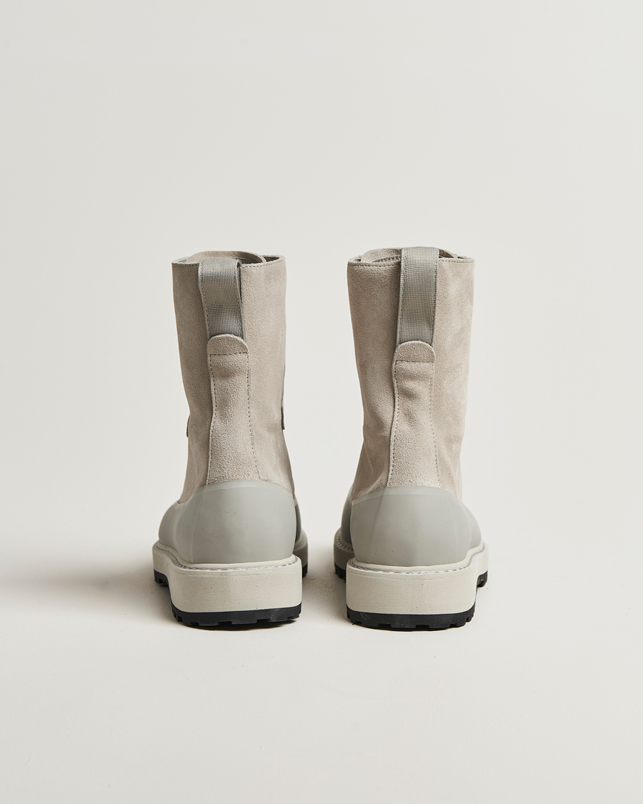 Hombres | Botas | Stone Island | Suede Hiking Boots Pearl Grey