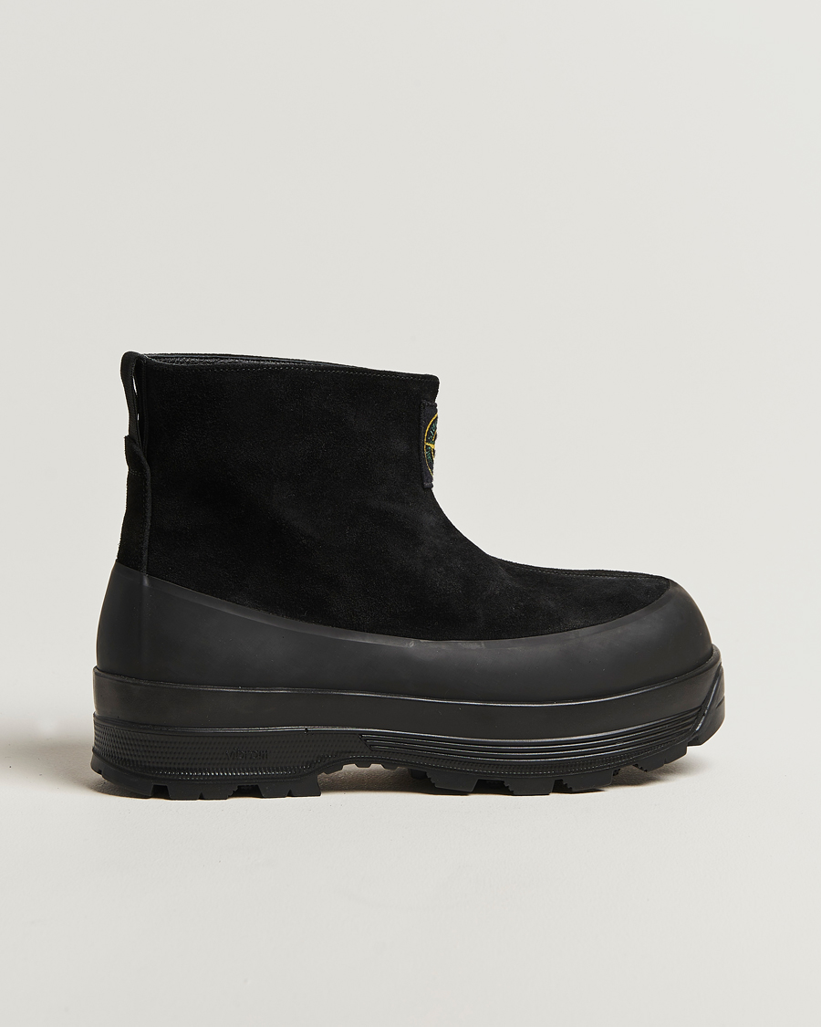 Hombres | Botas | Stone Island | Suede Boots Black