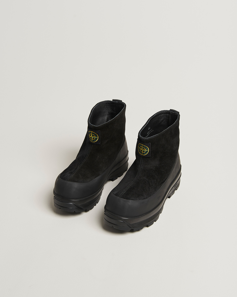 Hombres | Botas | Stone Island | Suede Boots Black
