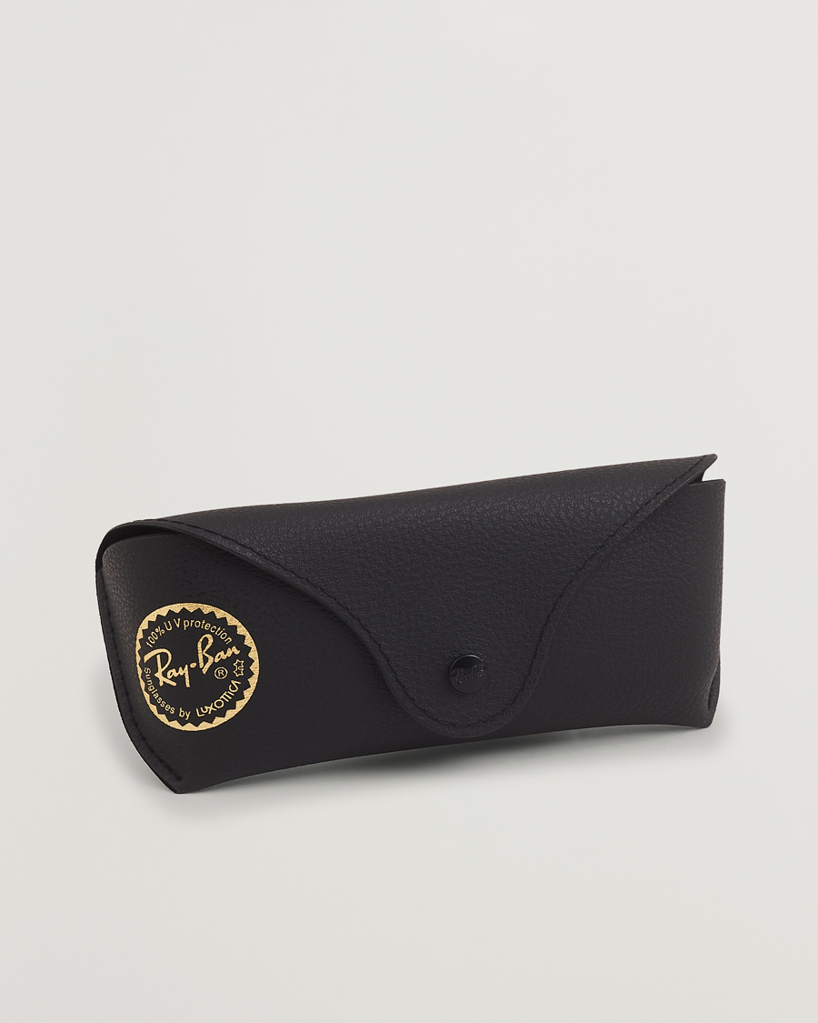Hombres | Gafas de sol | Ray-Ban | Original Wayfarer Polarized Sunglasses Black/Green