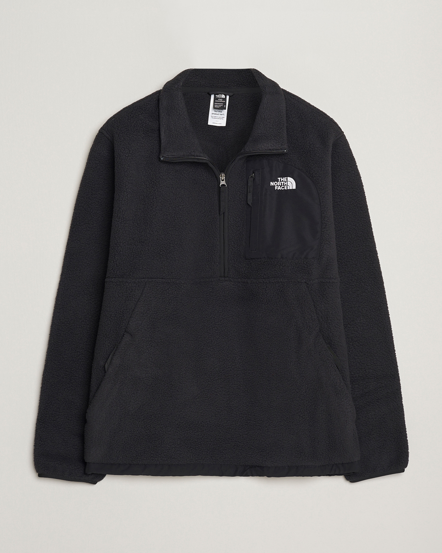 Hombres | Jerséis y prendas de punto | The North Face | Yumiori Half Zip Fleece Black
