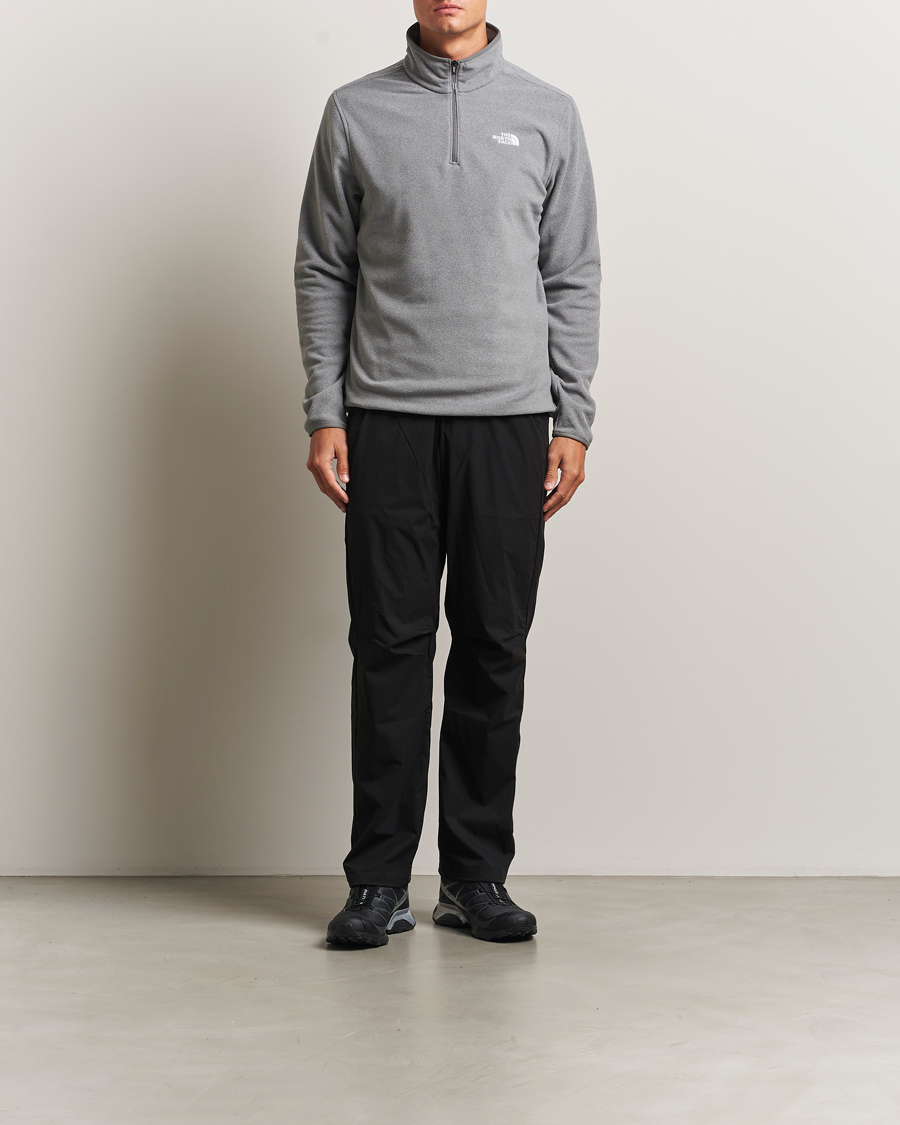 Hombres | Jerséis y prendas de punto | The North Face | Glacier Fleece 1/4 Zip Grey