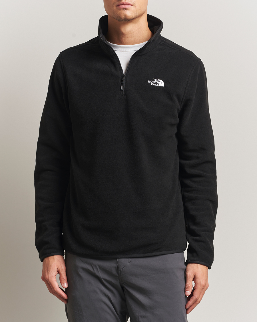 Hombres | Jerséis y prendas de punto | The North Face | Glacier Fleece 1/4 Zip Black