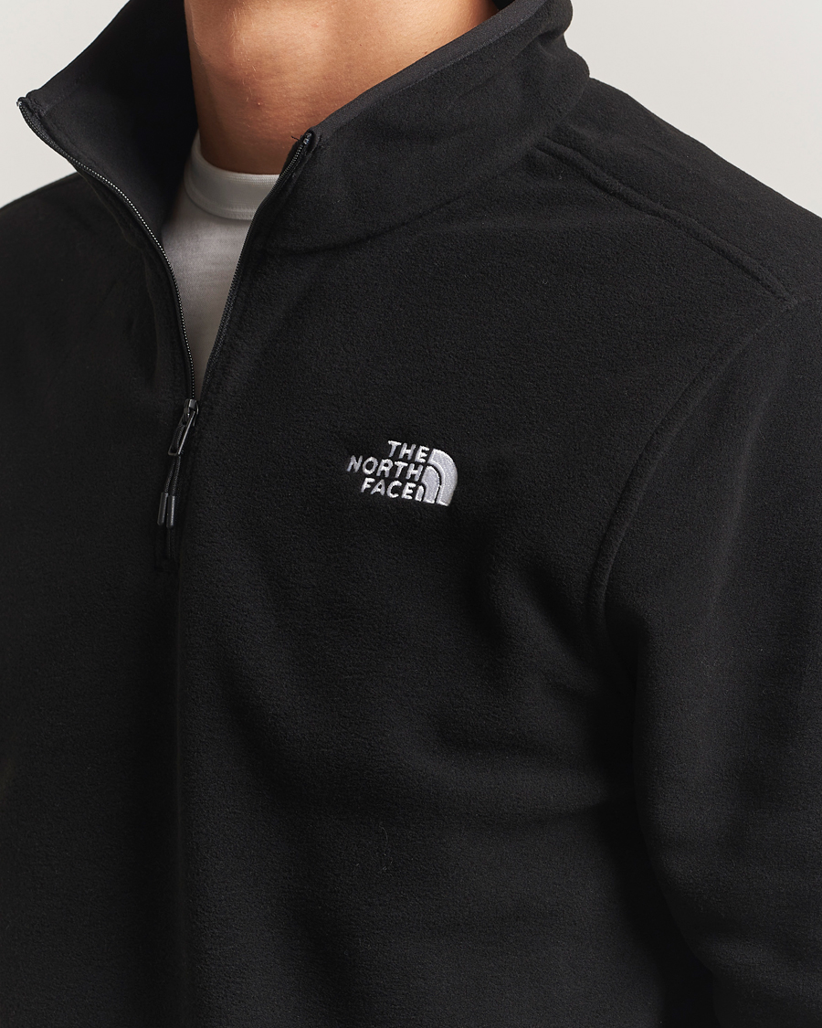 Hombres | Jerséis y prendas de punto | The North Face | Glacier Fleece 1/4 Zip Black