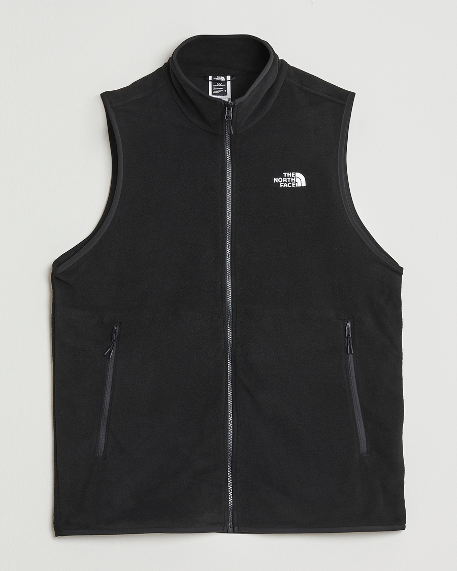 Hombres | Chalecos | The North Face | Glacier Fleece Vest Black
