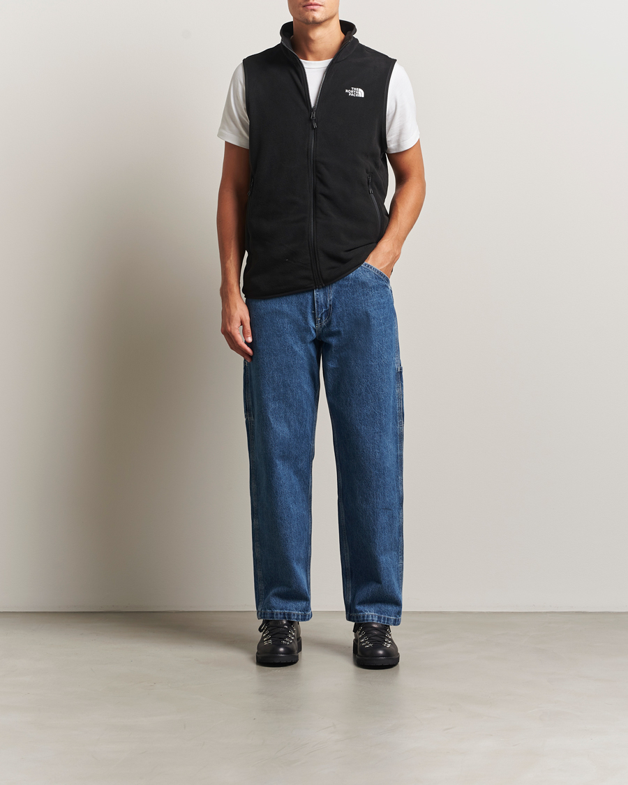 Hombres | Chalecos | The North Face | Glacier Fleece Vest Black