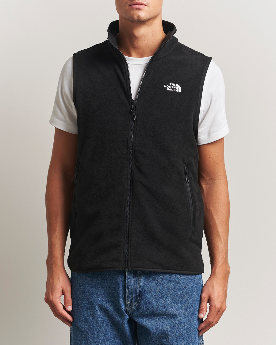 Hombres | Chalecos | The North Face | Glacier Fleece Vest Black