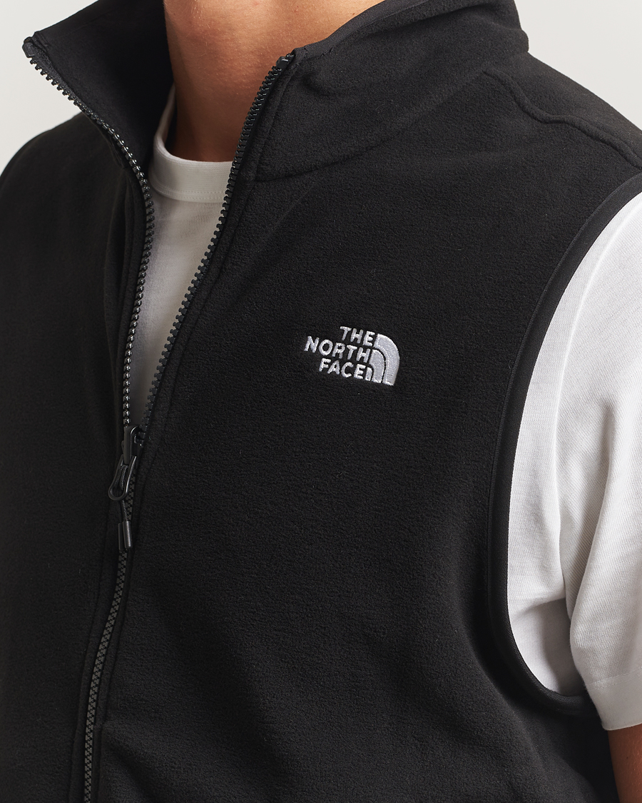 Hombres | Chalecos | The North Face | Glacier Fleece Vest Black