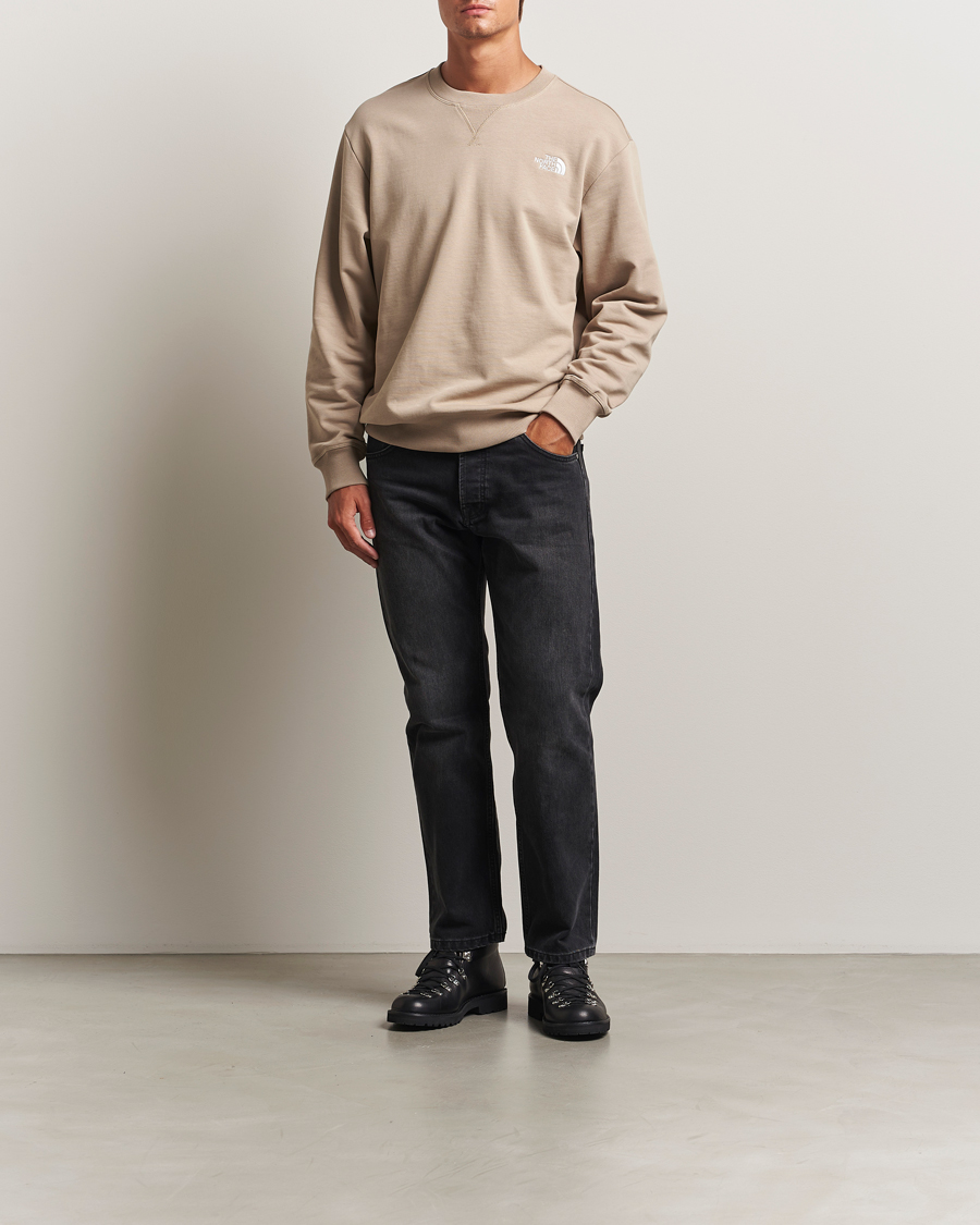 Hombres | Jerséis y prendas de punto | The North Face | Essential Lite Crew Neck Beige