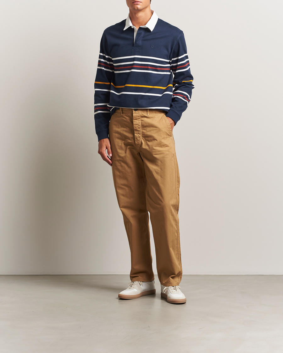 Hombres | Pantalones | orSlow | French Work Pants Khaki