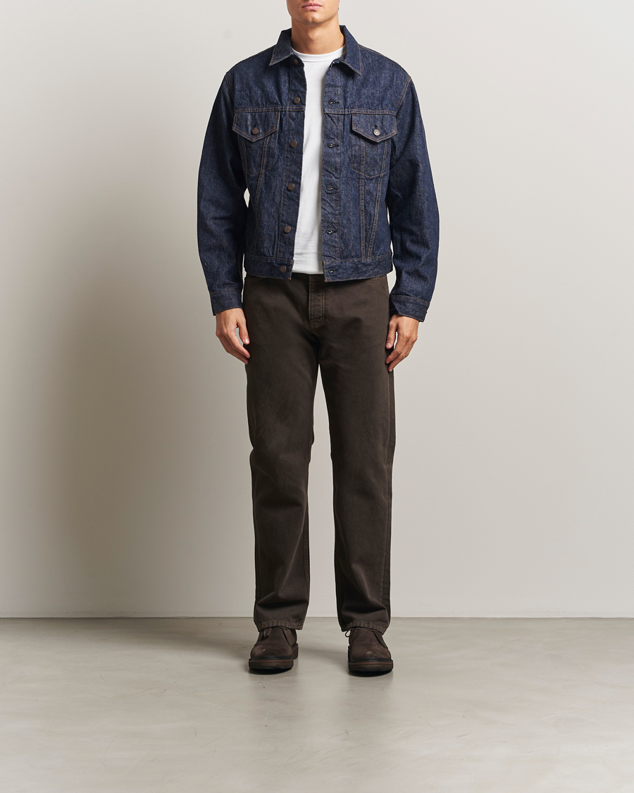 Hombres | Abrigos y chaquetas | orSlow | Type 3 1960s Denim Jacket One Wash