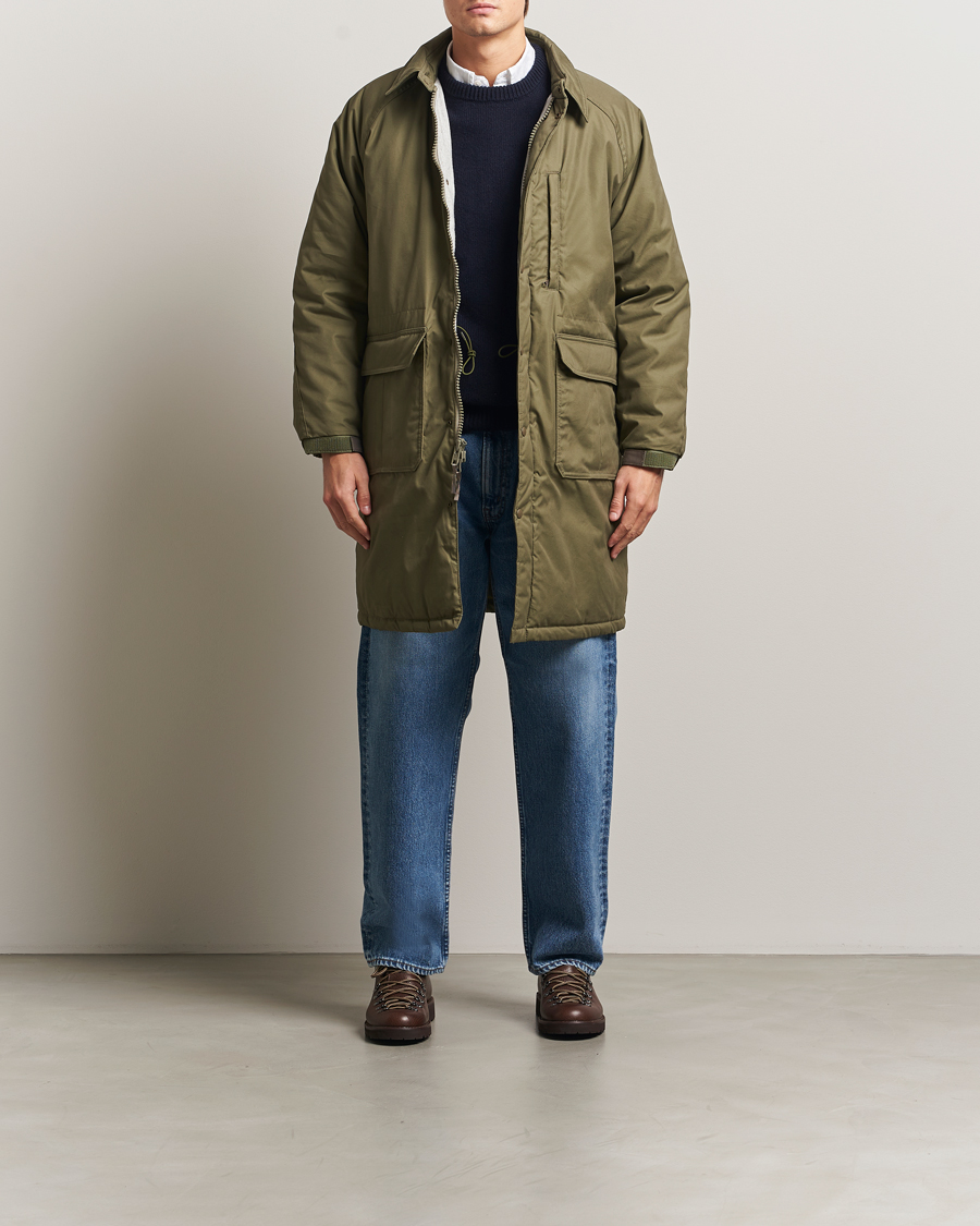 Hombres | Abrigos y chaquetas | orSlow | Padded Active Coat Army Green