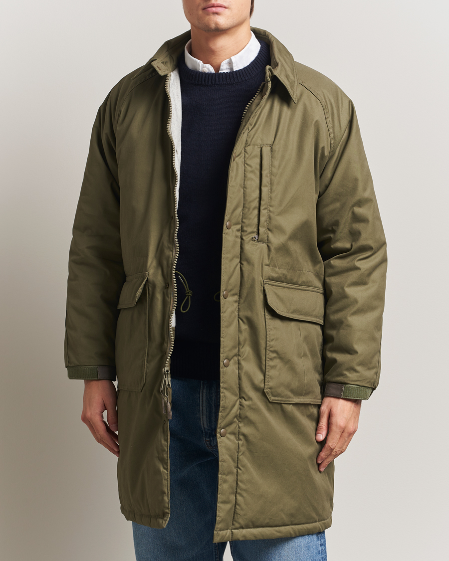 Hombres | Abrigos y chaquetas | orSlow | Padded Active Coat Army Green