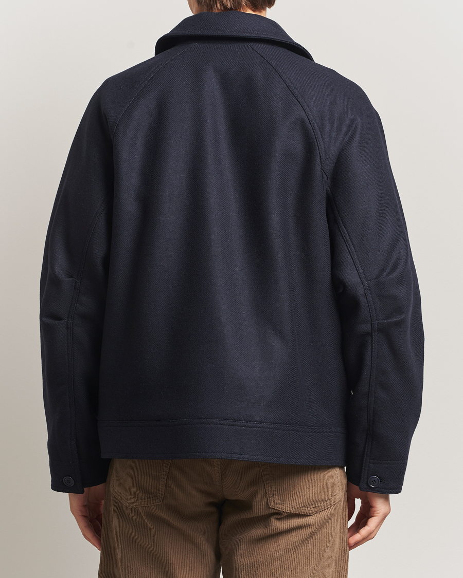 Hombres | Abrigos y chaquetas | A.P.C. | Chase Wool Bomber Jacket Dark Navy