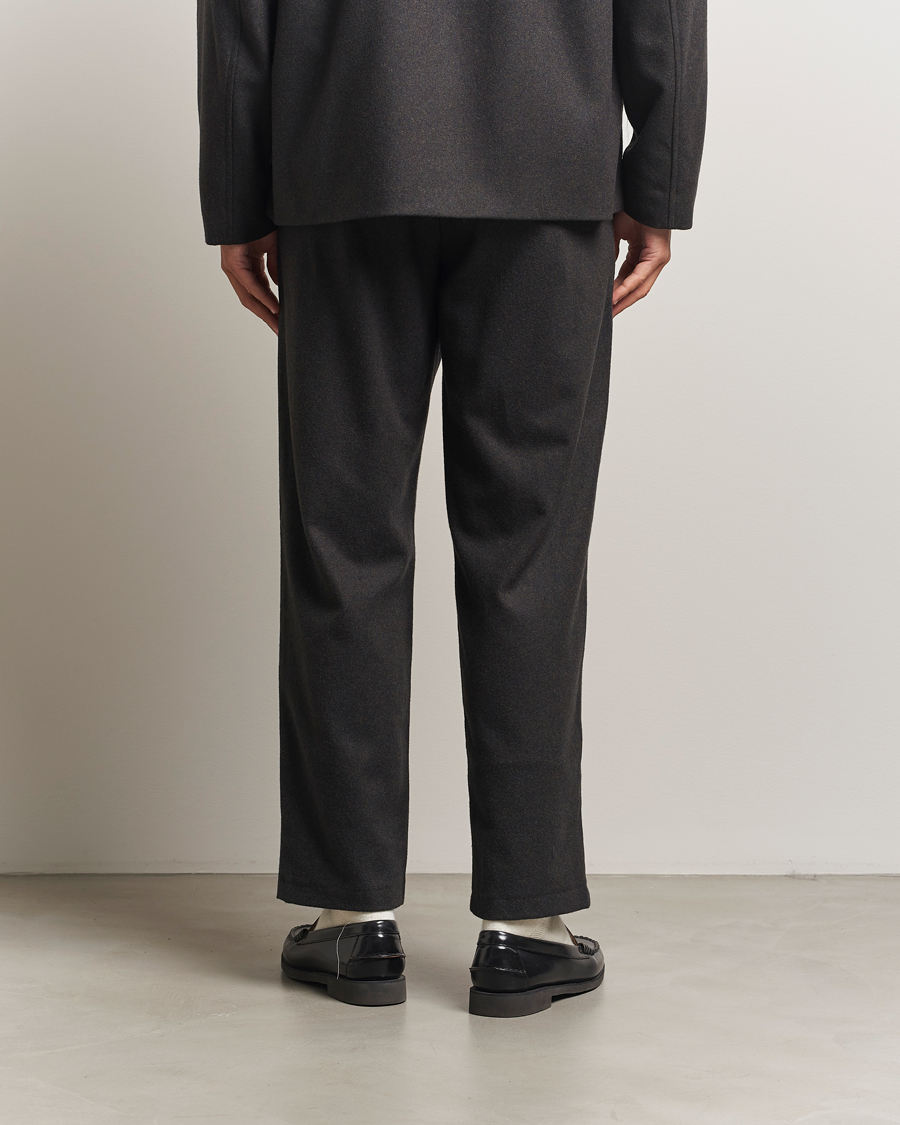 Hombres | Pantalones | A.P.C. | Renato Wool Flannel Trousers Dark Brown
