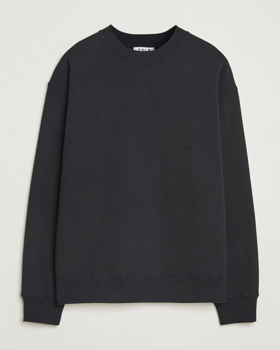 Hombres | Jerséis y prendas de punto | CDLP | Cotton Sweatshirt Black