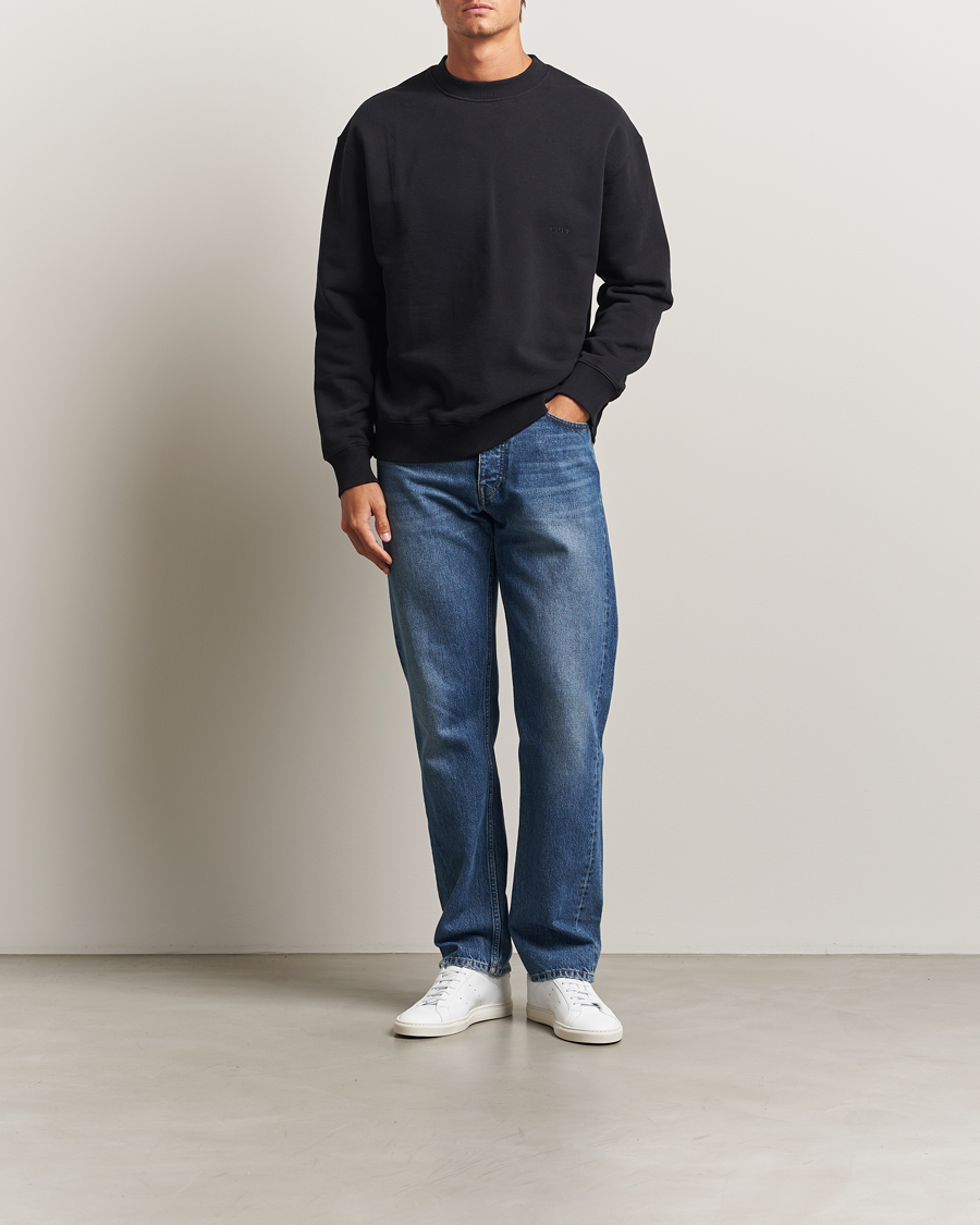 Hombres | Jerséis y prendas de punto | CDLP | Cotton Sweatshirt Black